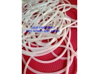Ống silicone trắng phi 5x8